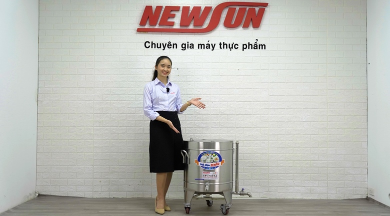 Ưu tiên lựa chọn nồi nấu cháo công nghiệp có van xả đáy 