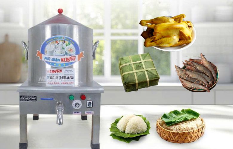Nồi nấu xôi điện đa năng