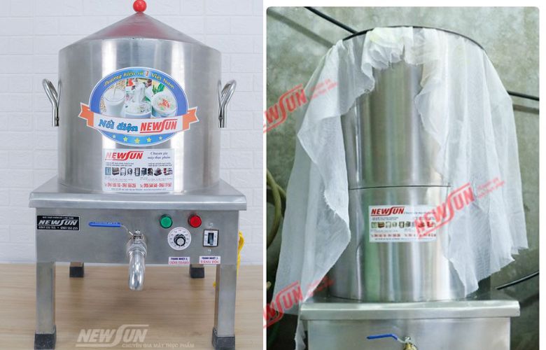Phân loại nồi nấu xôi điện theo thiết kế tầng