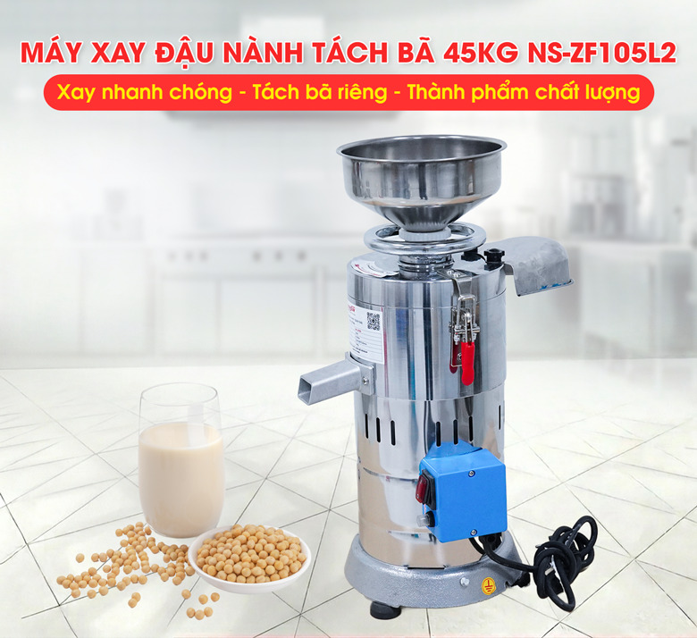 Máy xay đậu nành tách bã 45kg NS-ZF105L2 