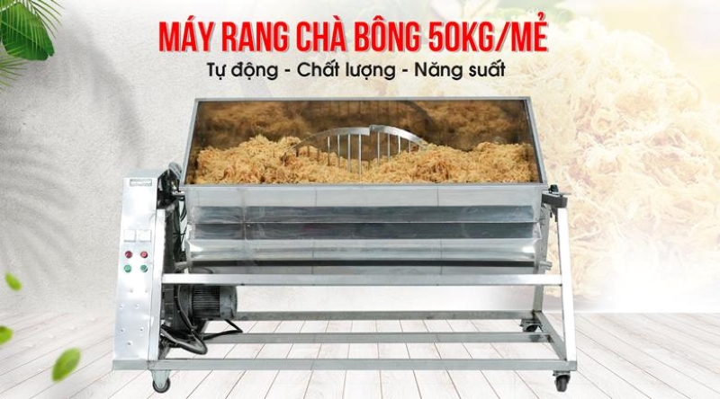 Máy sao ruốc 50kg
