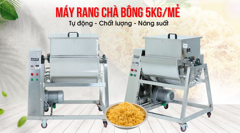 Hướng dẫn lựa chọn máy sao ruốc 5kg chuẩn