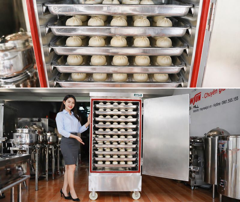 Khay hấp ảnh hưởng đến trực tiếp đến cách hơi nước phân bổ trong tủ