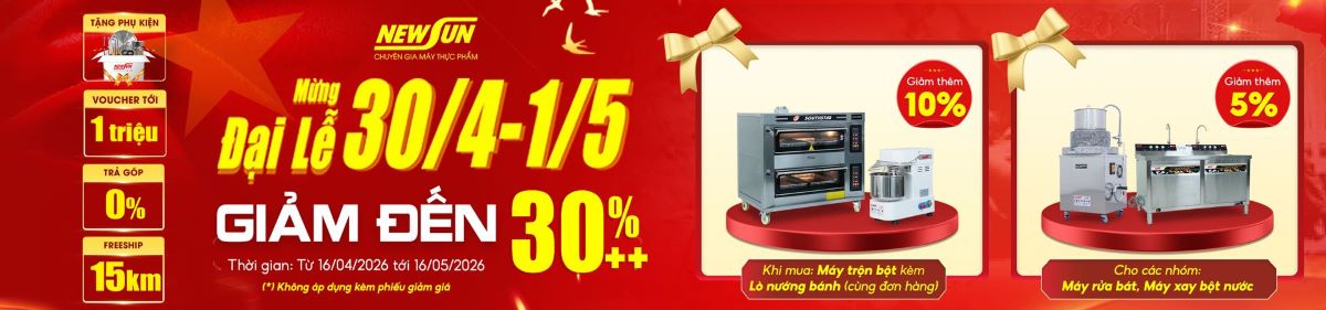 CHƯƠNG TRÌNH KHUYẾN MÃI MỪNG ĐẠI LỄ 30/4 – 1/5/2026