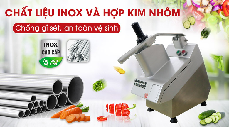 Nên lựa chọn máy có chất liệu inox cao cấp, bền bỉ