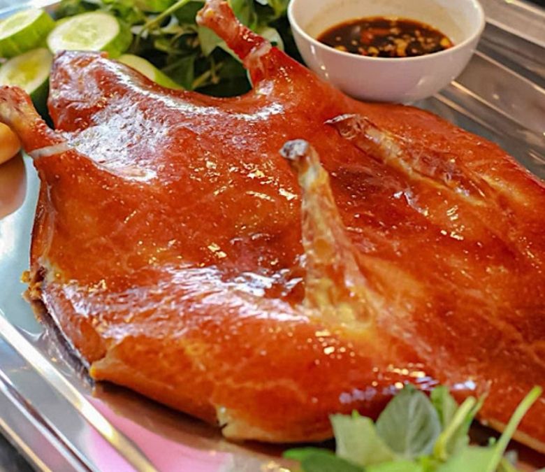 Giúp da vịt khô đều lên màu đẹp hơn khi quay