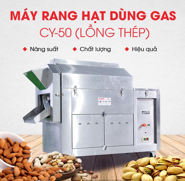 Máy rang gạo công nghiệp CY 50