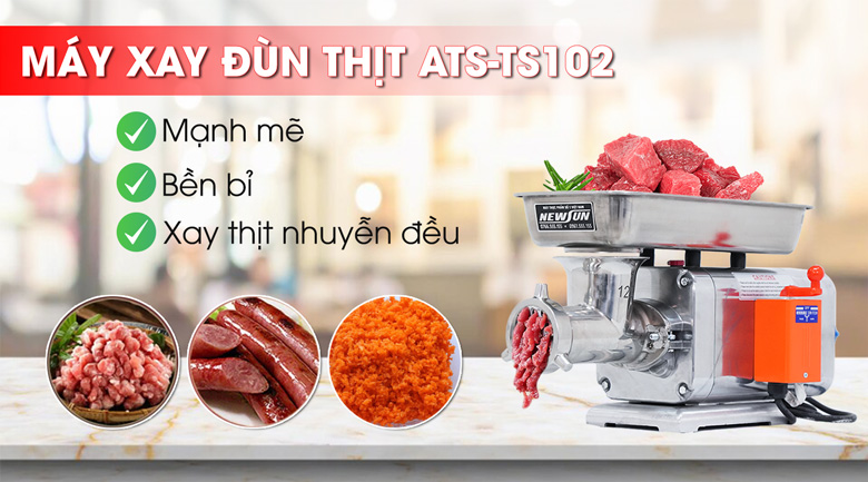 Máy xay thịt làm lạp xưởng ATS-TS102