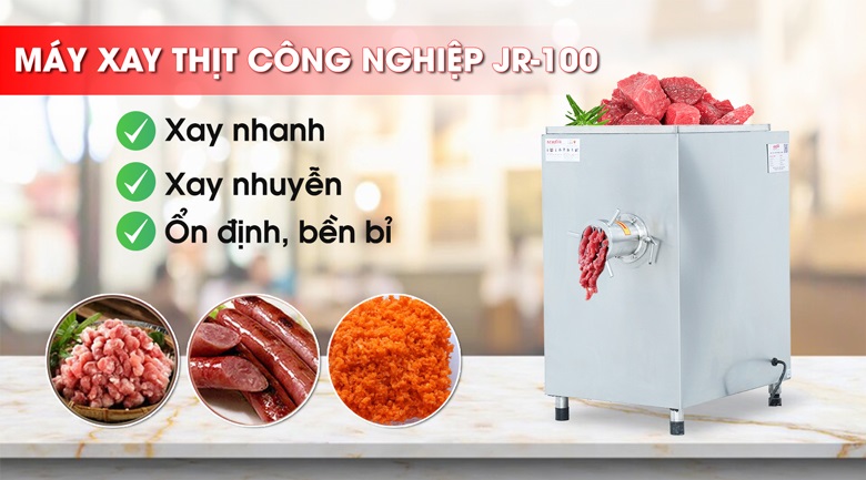 Máy xay thịt công nghiệp JR-100