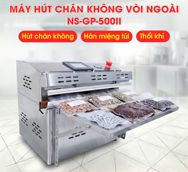 Máy hút chân không công nghiệp vòi ngoài