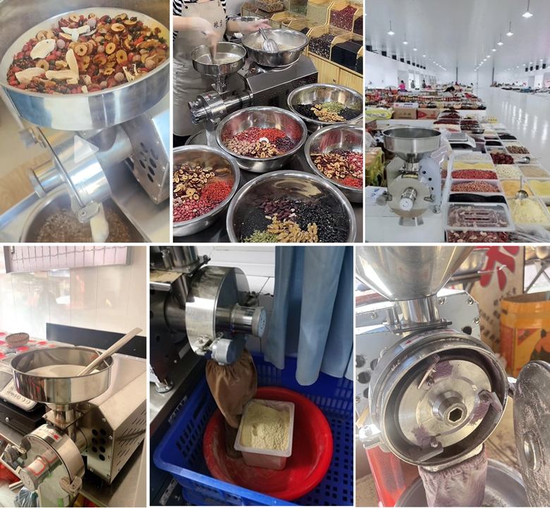 Phù hợp với nhiều loại nguyên liệu khô 