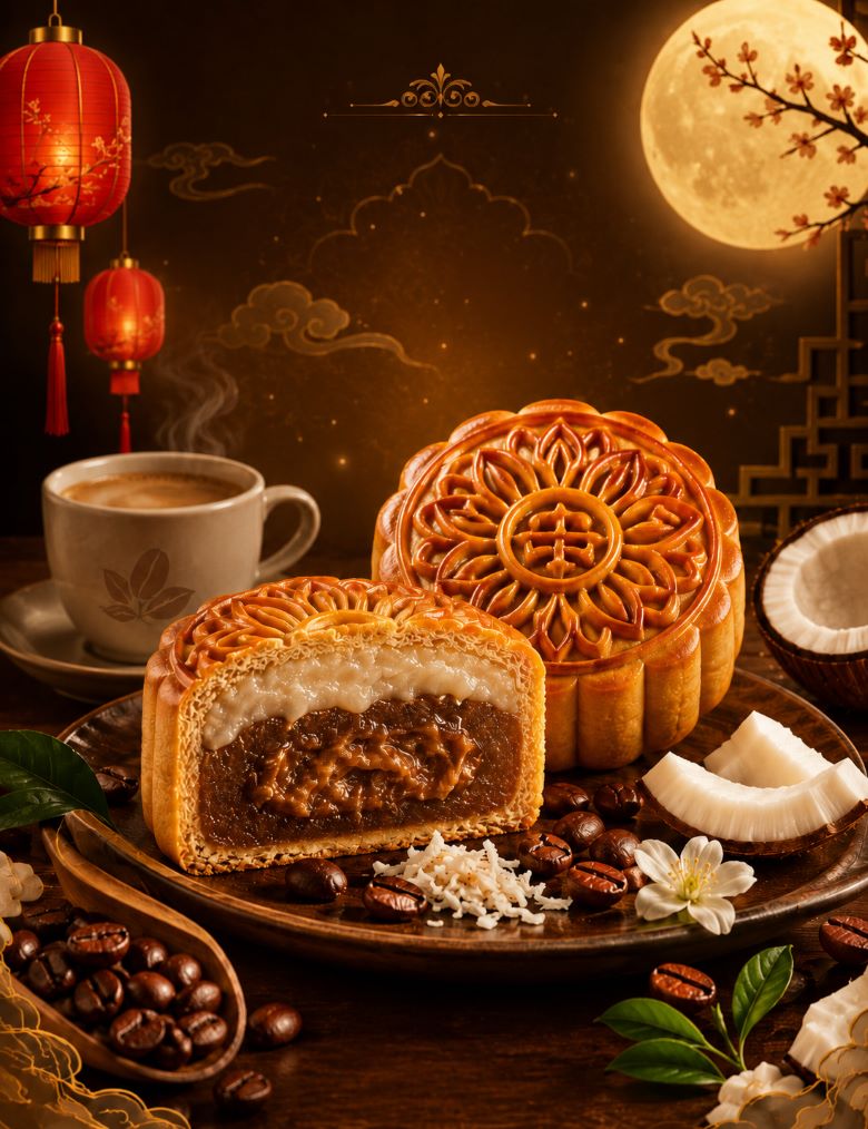 Nhân cà phê cốt dừa