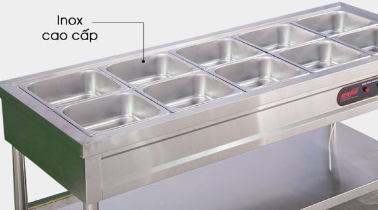 Ưu tiên chất liệu bền bỉ, an toàn khi tiếp xúc thực phẩm