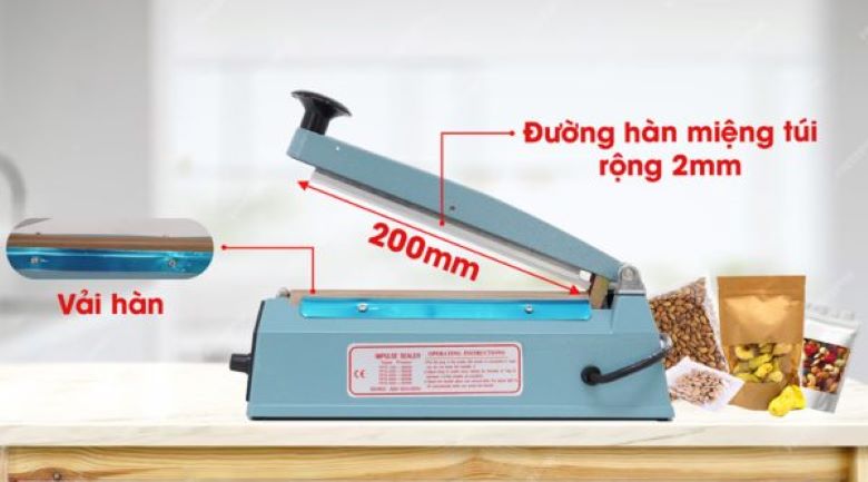 PFS200 có đường hàn dài 20cm