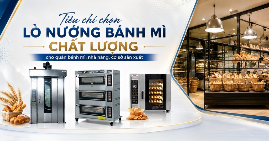 Cách chọn lò nướng bánh mì thực tế cho từng mô hình
