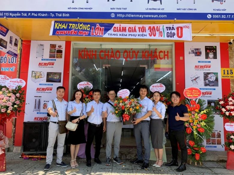 Hệ thống phân phối trải dài từ Bắc vào Nam