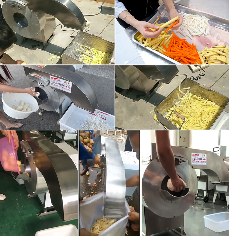 Máy cắt sợi khoai tây 