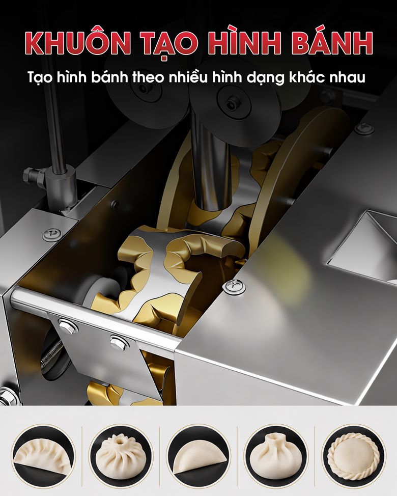 Khuôn tạo hình đồng đều, đẹp mắt  