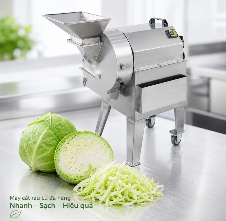 Lựa chọn máy bào bắp cải theo quy mô nhỏ