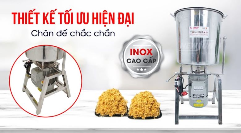 Nên lựa chọn các dòng máy làm từ chất liệu inox cao cấp