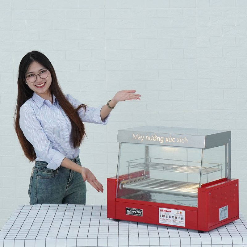 Máy nướng xúc xích 7 thanh Newsun