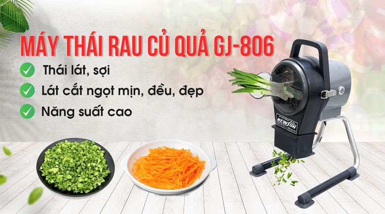 Máy thái rau củ quả GJ-806