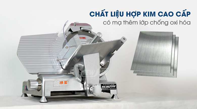 Máy ES300N có chất liệu hợp kim nhôm sáng bóng, không bị oxy hóa han gỉ