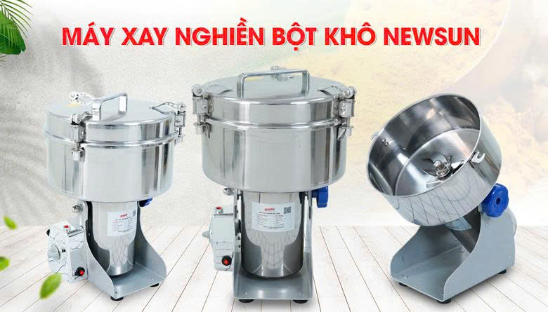 Các mẫu máy xay nghiền bột khô NEWSUN