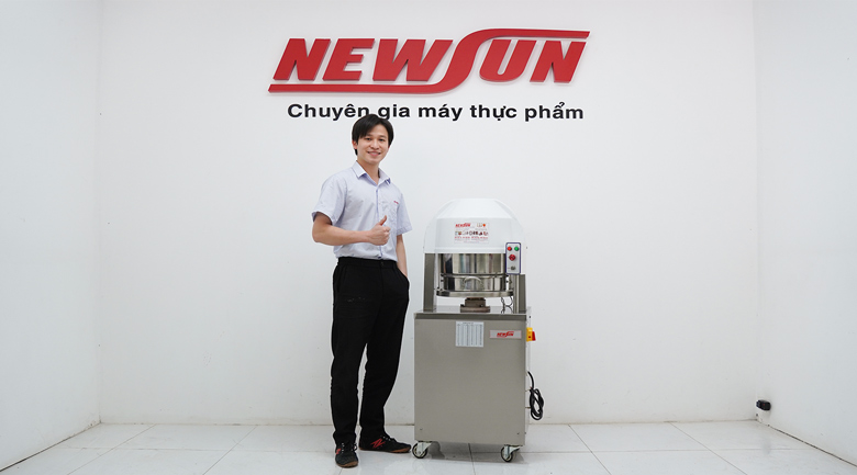 NEWSUN hiện phân phối nhiều dòng máy phục vụ nhu cầu từ tiệm bánh nhỏ đến lớn 