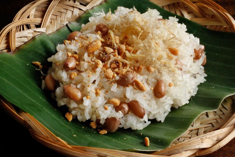 Xôi được nấu từ nồi nấu xôi inox có thành phẩm ổn định hơn