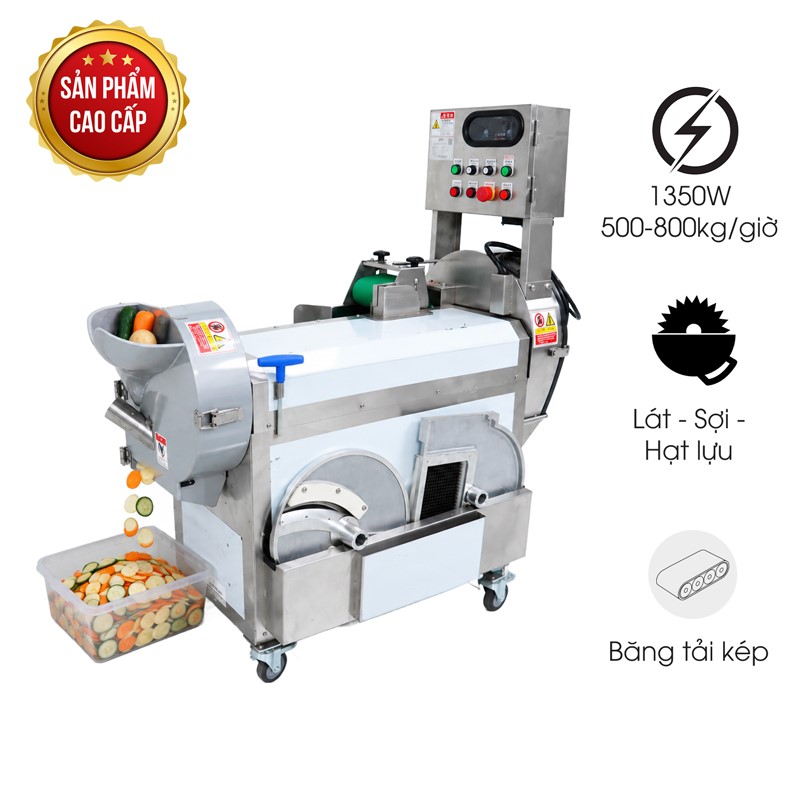 Máy thái rau củ quả đa năng 500-800kg/h MG-607