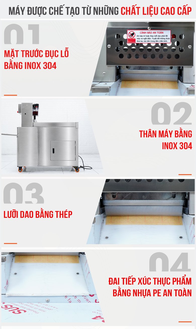 Chất liệu chất lượng cao duy trì độ bền trong nhiều năm