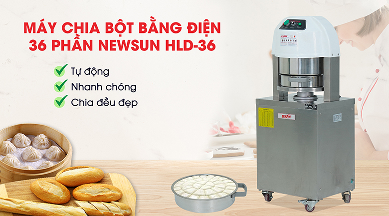 Máy chia bột bánh bao NEWSUN HLD-36
