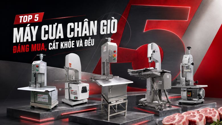 Top 5 máy cưa chân giò đáng mua, cắt khỏe và đều